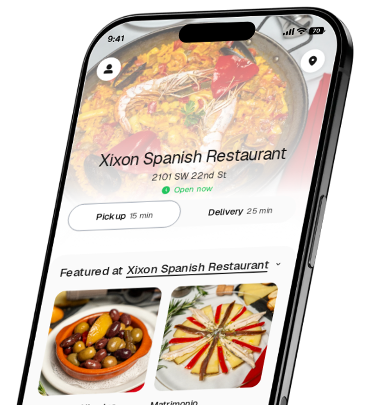 Xixon Spanish Restaurant app preview