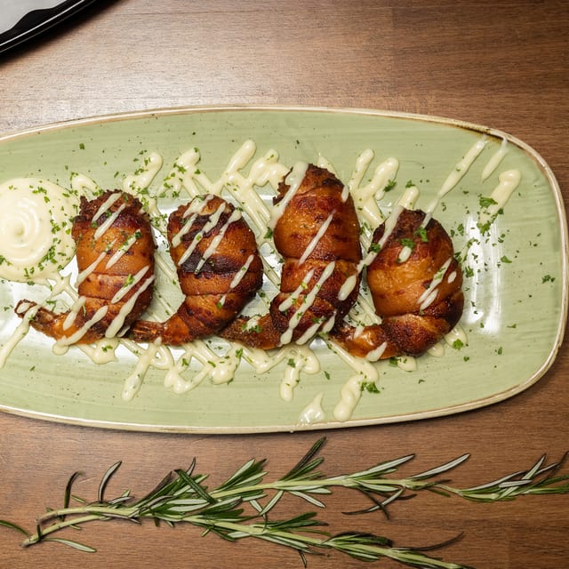 Langostinos Rellenos.