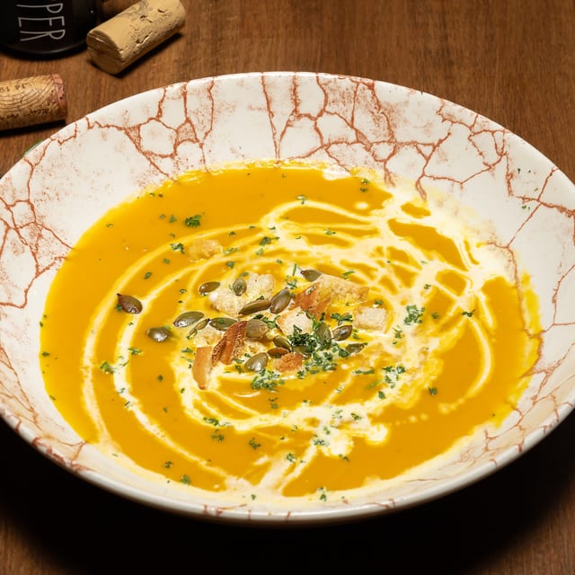 Crema De Calabaza.