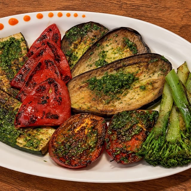 Parrillada de Verduras.