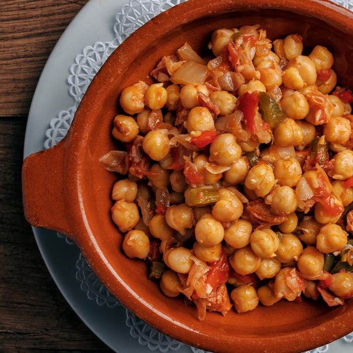 Garbanzos Fritos.