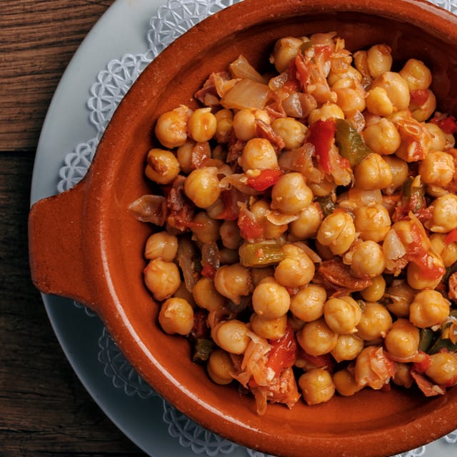 Garbanzos Fritos.