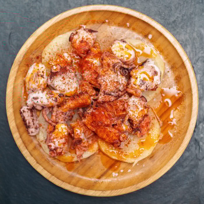 Pulpo a La Gallega.