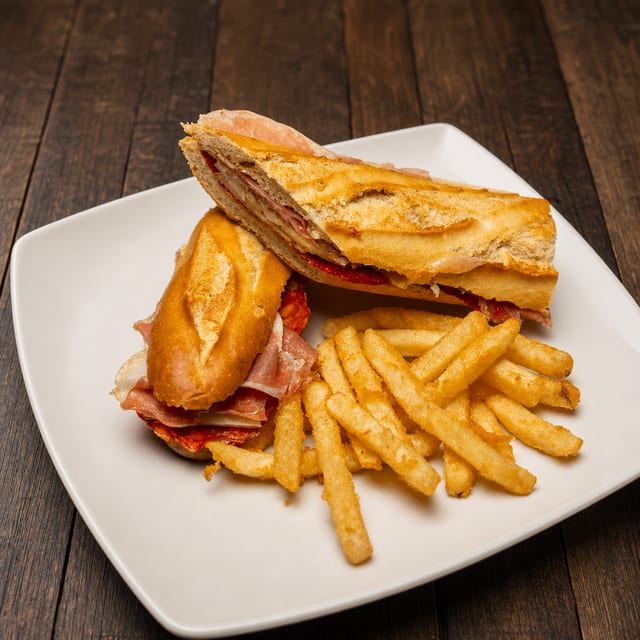 Bocata De Jamón Ibérico.