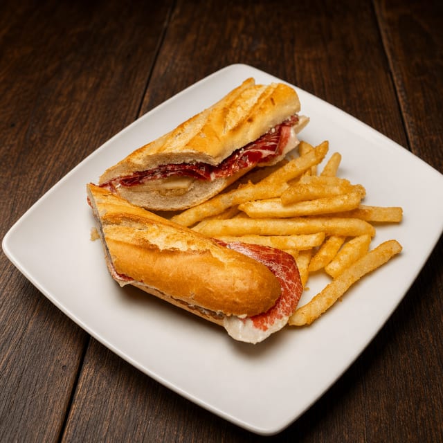 Bocata De Jamón Serrano.