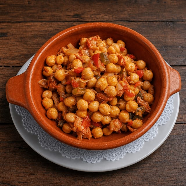 Garbanzos Fritos.