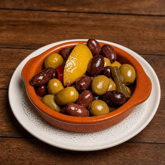 Aceitunas Alinadas.