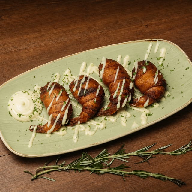 Langostinos Rellenos.