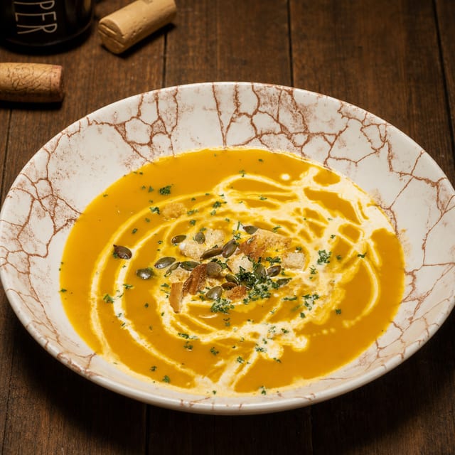 Crema De Calabaza.