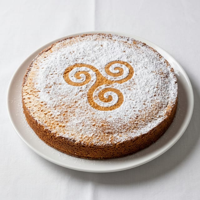 Tarta Santiago.