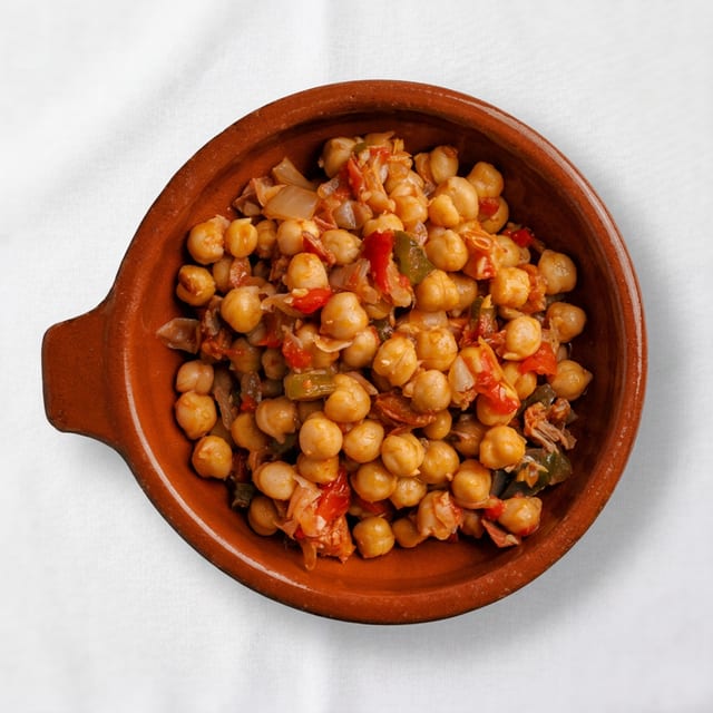 Garbanzos Guisados con Chorizo.