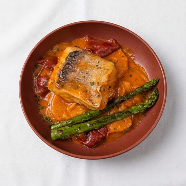 Bacalao a la Vizcaina.