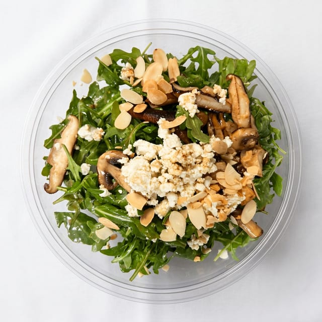 Ensalada De Arugula y Setas.