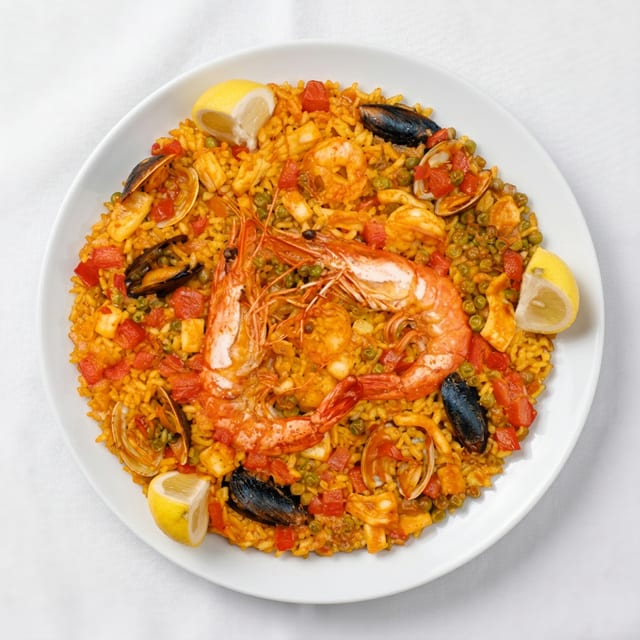 Paella Marinera Con Langostinos (2P).
